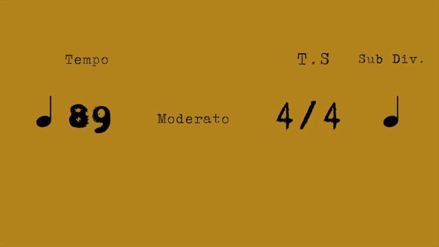 METRONOME - 89 BPM MODERATO смотреть онлайн