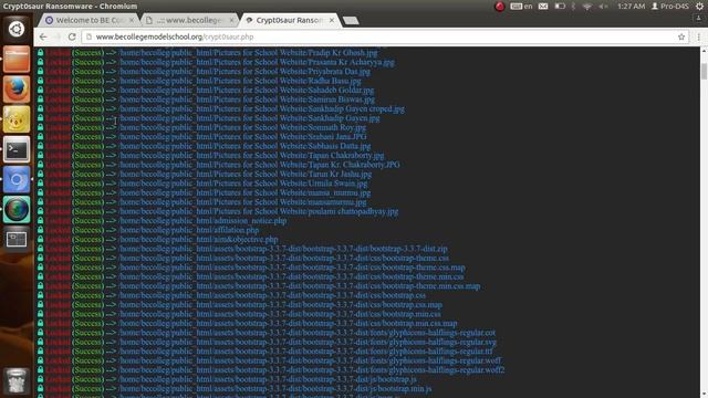 Crypt0saur Ransomware | Crypt0saur Locker Demo Video | Awesomeware Variant смотреть онлайн