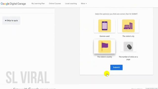 Find Success with Analytics Quiz Answers 2020 - Google Digital Marketing - Module 22 смотреть онлайн