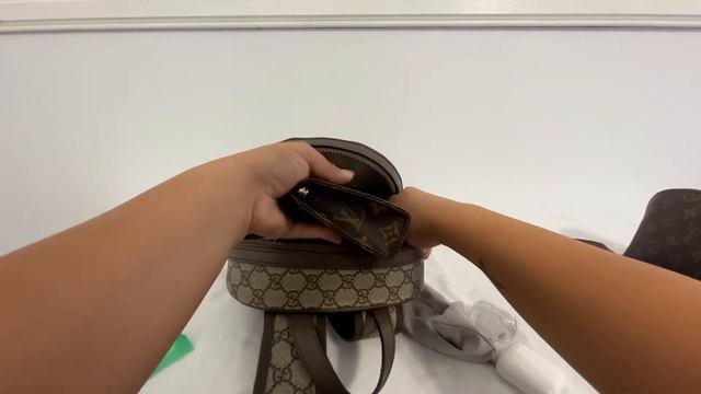 Gucci Ophidia Backpack- What fits? смотреть онлайн