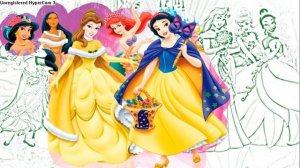 Disney Princesses ?? Coloring Pages #56?? Aurora? Ariel? Принцессы Диснея Раскраска? Ариель #56