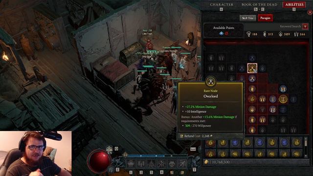 S TIER Diablo 4 necromancer FULL summoner build Deep Dive + PARAGONS + Playstyle. (lvl 66+ WT4) смотреть онлайн