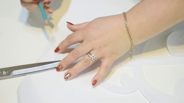 Двухуровневый двухцветный ажурный ламбрекен/Openwork Lambrequin Two Colors.DIY