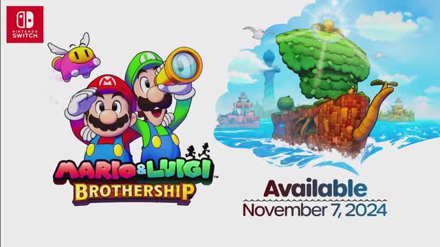 Mario & Luigi: Brothership | Официальный трейлер смотреть онлайн