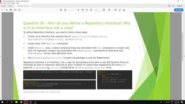 26. How do you define a repository interface why is смотреть онлайн