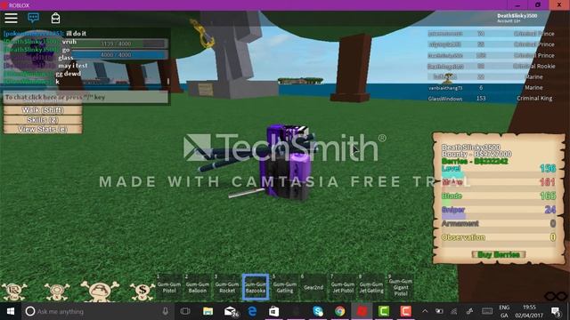 Roblox- One Piece Golden Age Gum-Gum Review смотреть онлайн