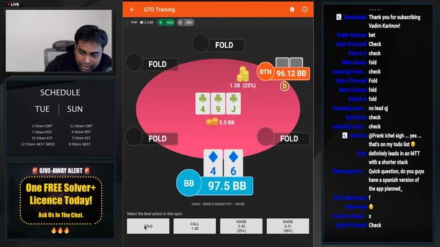 Season #2, Episode #10: Postflop+, Preflop+ and Solver+ Study Session! смотреть онлайн