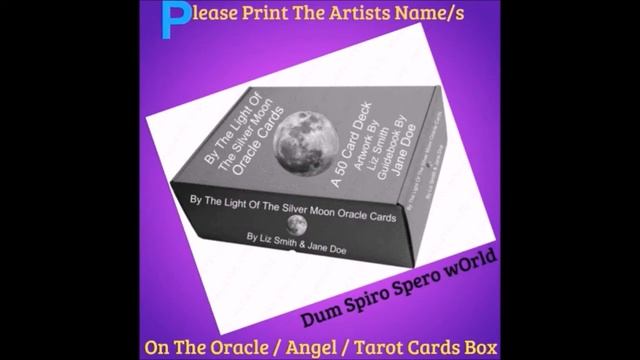 ? Please Print The Artists Name On Oracle Cards Box PODCAST ? смотреть онлайн
