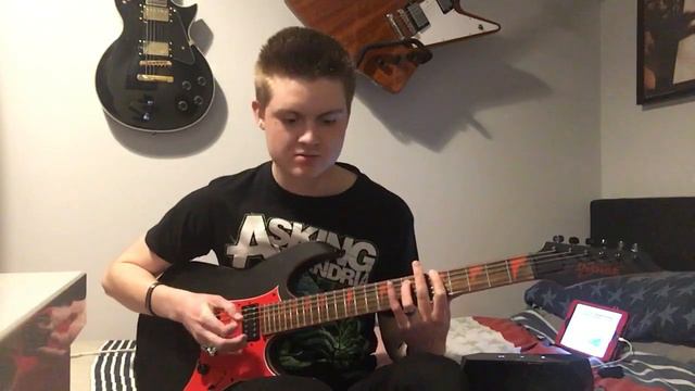 Links 2 3 4 by Rammstein Guitar Cover on Ibanez GRG131DX-BKF смотреть онлайн