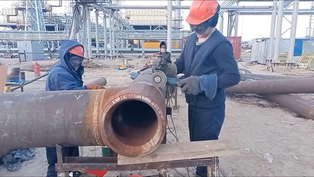 СВАРКА ТОЛСТОСТЕННОГО ГАЗОПРОВОДА 377*20 смотреть онлайн
