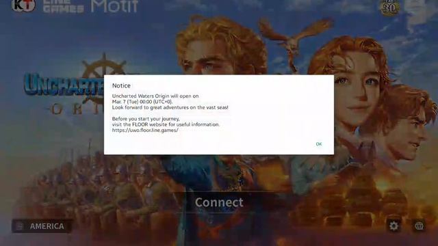 Uncharted. Waters origin. игра откроется 7 марта. смотреть онлайн