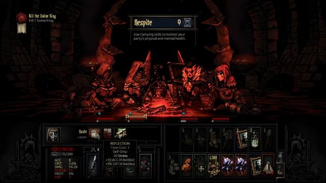 07 Darkest dungeon (No torch/Без факелов). Grotesque Shambler drove from 2nd Swine King смотреть онлайн