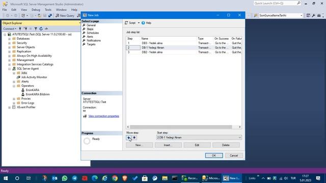 SQL Server Agent Job смотреть онлайн