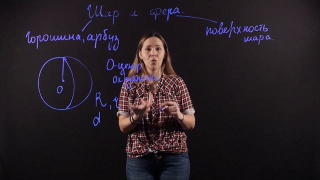 МАТЕМАТИКА 6 класс: Шар и сфера | Видеоурок смотреть онлайн