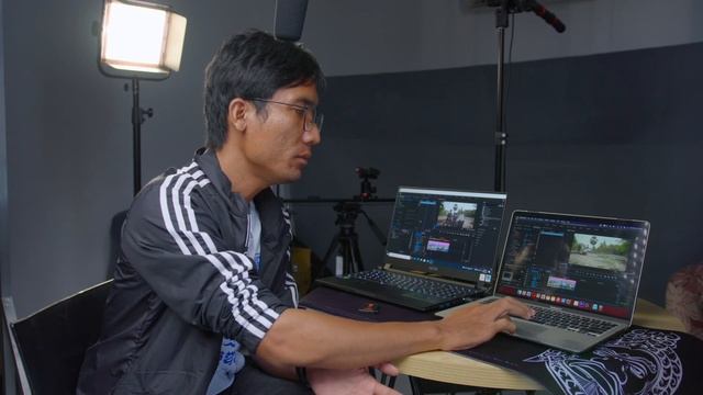 ប្រៀបធៀប កុំព្យូទ័រ Macbook M1 Vs AERO 15 OLED