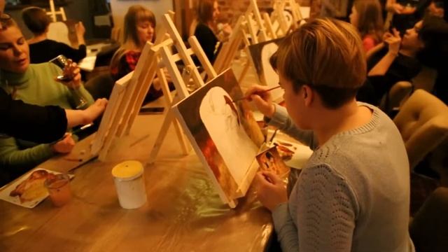 АРТ-ВЕЧЕРИНКА "Золотой орнамент Густава Климта" смотреть онлайн