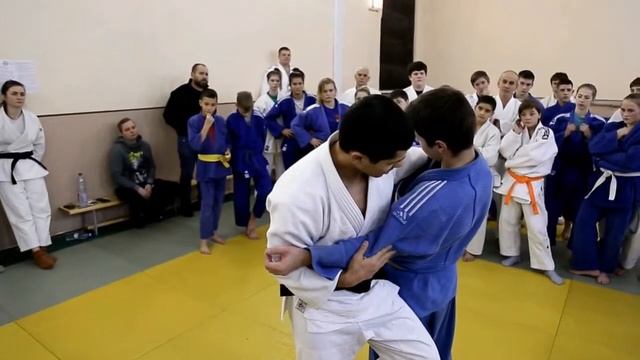 Дзюдо . Задняя подножка. Кайтмазов Батраз смотреть онлайн