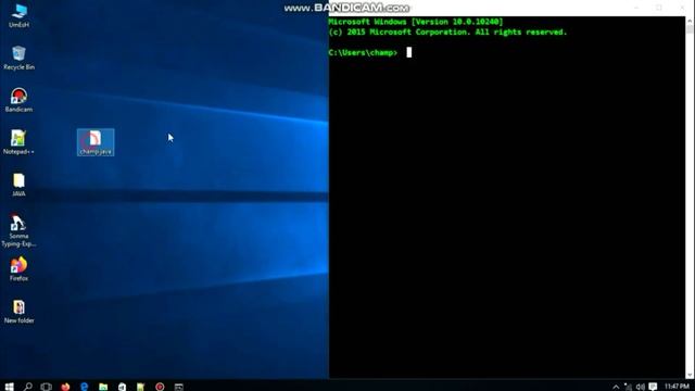 Compile and Run Java program in command prompt on window 10 || 2020 смотреть онлайн