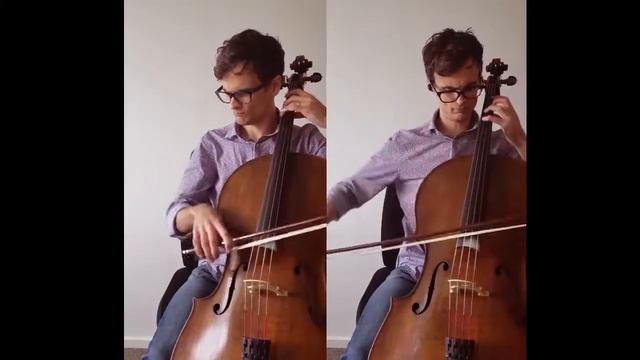 Bach Minuet in C duo смотреть онлайн