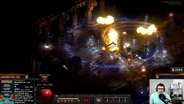 Let's Play Diablo 2 - Nova/Light Sorceress | Part Hell смотреть онлайн