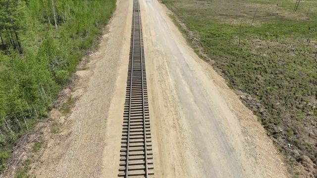 Участок по строительству железной дороги Огоджа пк0 - пк90 смотреть онлайн