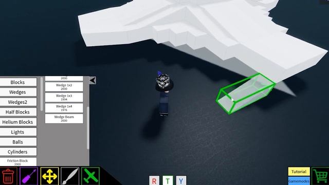 How To Build A UFO Roblox Plane Crazy