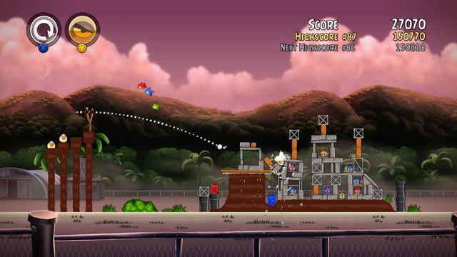 Angry Birds Trilogy-Rio | 3 Stars on 10-2 | Microsoft Xbox 360 смотреть онлайн
