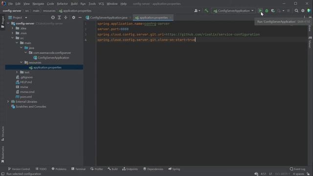 Microservicios con Spring Boot - Implementando un Config Server смотреть онлайн