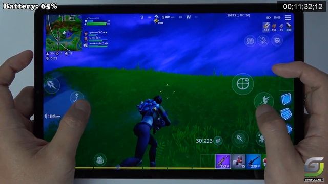 Xiaomi Pad 5 Fortnite Gameplay