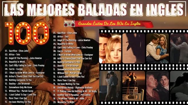 Las 100 Canciones Romanticas Inmortales ? Romanticas Viejitas En Ingles 80,90's ?Canciones De Amor
