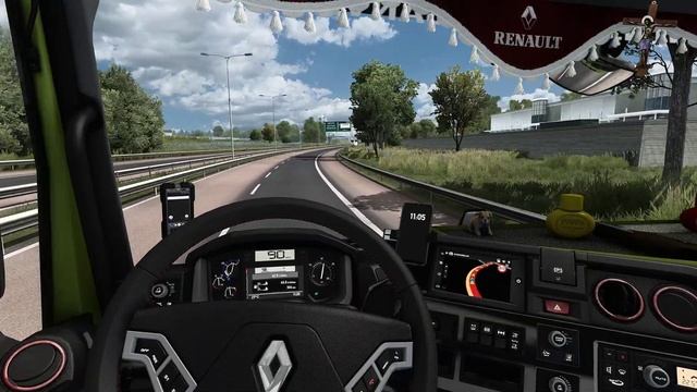 Euro Truck Simulator 2 | ETS2 1.47 | Renault Range T Evolution | Promods | Oslo (N) to Pori (FIN) смотреть онлайн