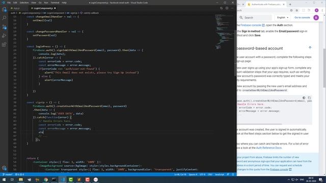 2-react-native-firebase-email-auth-signup-done смотреть онлайн