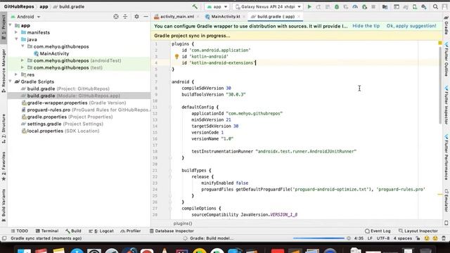 GitHub API | Kotlin | Retrofit | RecyclerView | MVVM | Coil | Part2 смотреть онлайн