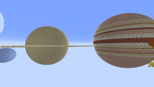 Minecraft Space Size Comparison смотреть онлайн