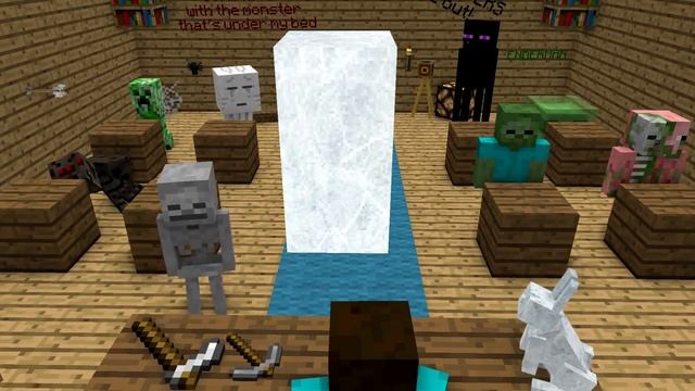 Top 3 Love Monster School - Minecraft Animation смотреть онлайн