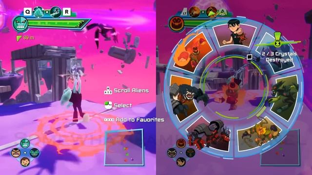 Ben 10 CO-OP BEN & KEVIN vs HEX FINAL BOSS Power Trip [No Commentary] смотреть онлайн