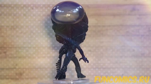 Обзор фигурки Ксеноморф (40-летие фильма). Funko POP Alien - Xenomorph 40th Anniversary preview смотреть онлайн