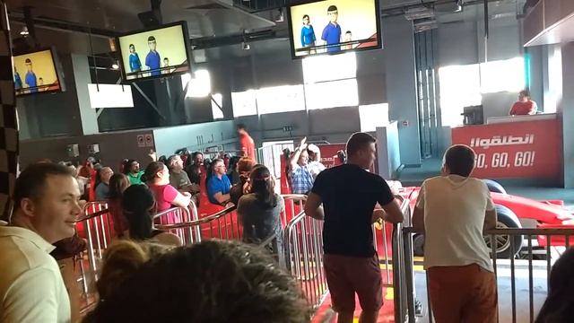 Ferrari world formula rossa ride at abu dhabi смотреть онлайн