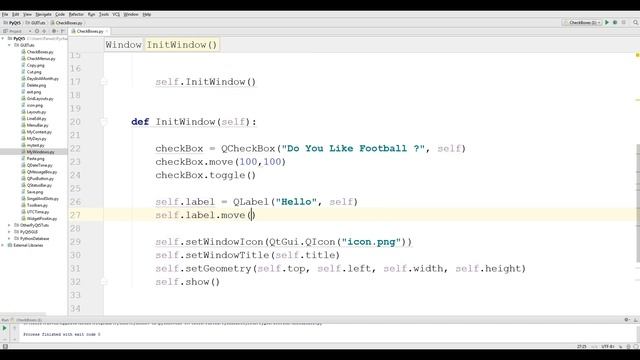 19 PyQt5 QCheckBox Python GUI Programming With PyQt5 смотреть онлайн