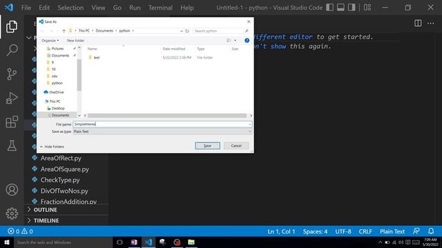 Python program to calculate Simple Interest смотреть онлайн