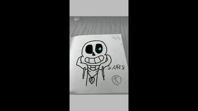 Speedpaint по undertale / рисуем Азриэля и Санса смотреть онлайн