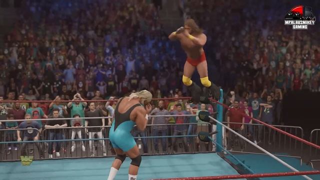 WWE 2K23 - Mr Perfect vs Texas Tornado - 1993 Survivor Series (PS5 Gameplay) смотреть онлайн