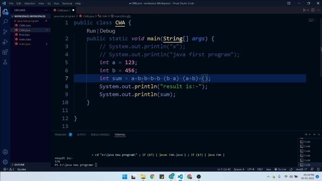 HOW TO USE INT IN JAVA PROGRAM PART-2(EASY JAVA TUTORIAL) смотреть онлайн