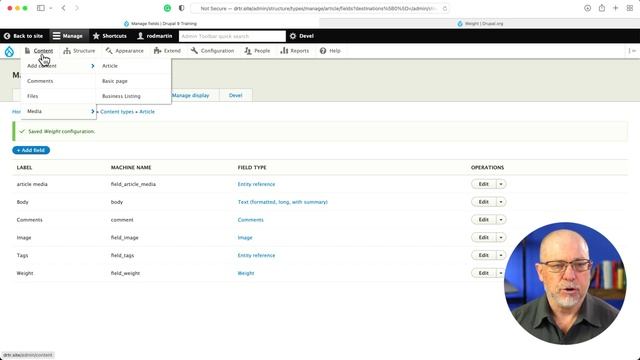 How To Use the Weight Module in Drupal 9 To Re-arrange The Order of a View смотреть онлайн