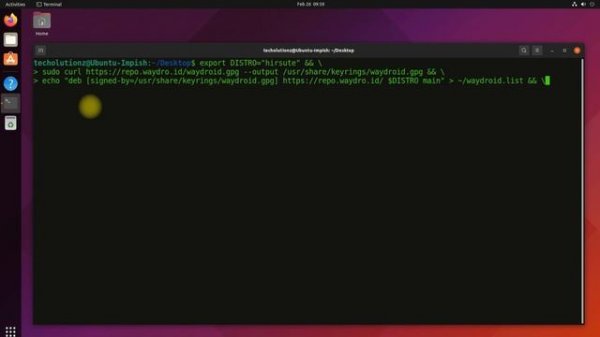 How to install waydroid | Android in a Linux | Installing waydroid on Linux | waydroid Ubuntu 21.10