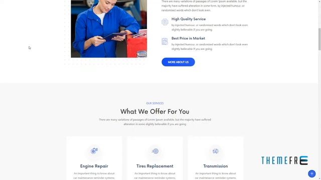 Apeix - Car Repair Service WordPress Theme Campbell Jerold смотреть онлайн