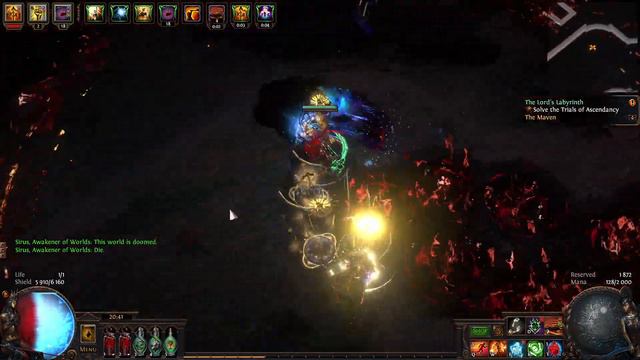Sirus A8 Deathless Arakaali's Fang + HoP Guardian смотреть онлайн