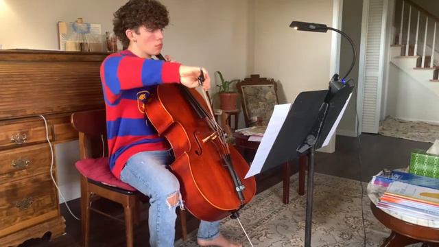 Koen Adams, Elgar Cello Concerto in E minor, op. 85, mvt 1 смотреть онлайн