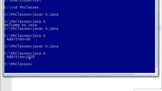 Simple Java programs & input statement смотреть онлайн