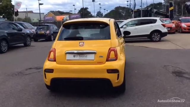 Fiat\Abarth 500 595 TROFEO YELLOW 2018 смотреть онлайн